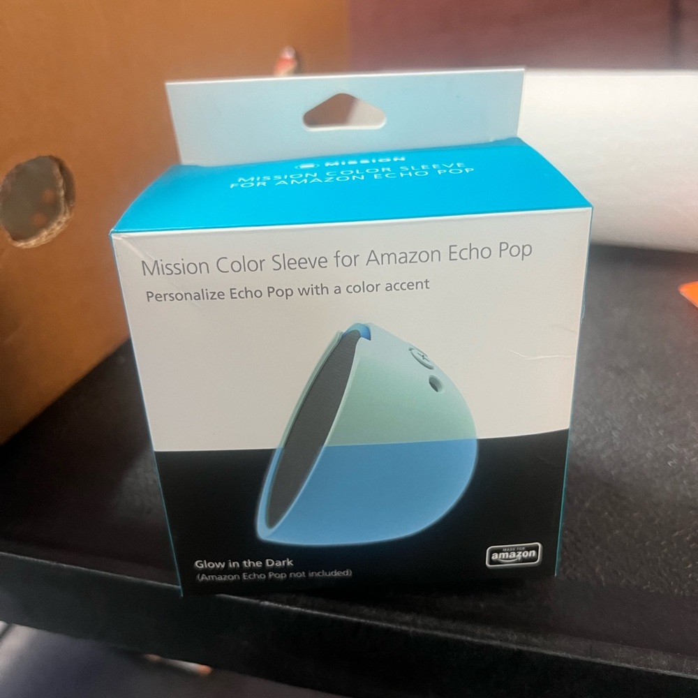Glow in the dark Amazon Sleeve for Echo Pop (2023 Release)